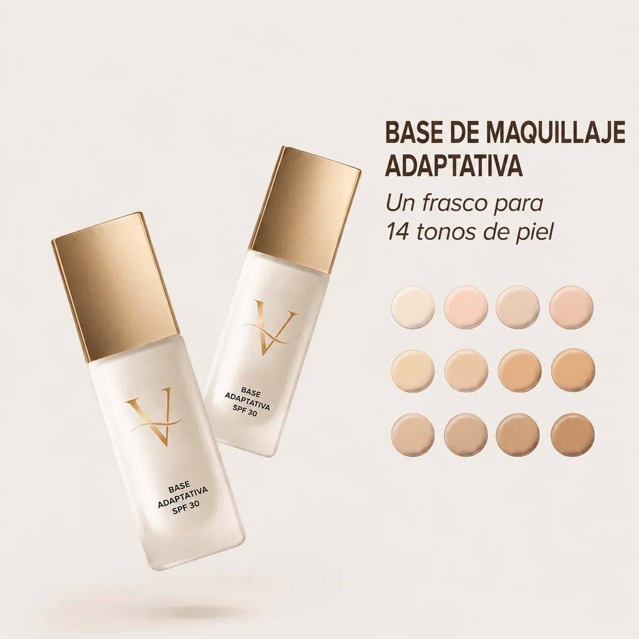 Base de maquillaje 4 en 1